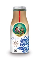 280ml کاپوچینو قهوه می نوشند